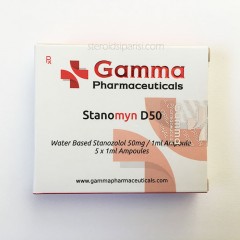 Gamma Pharma Stanozol 50mg 5 Ampul