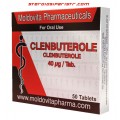 Moldovita Pharma Clenbuterol 40mcg 50 Tablet